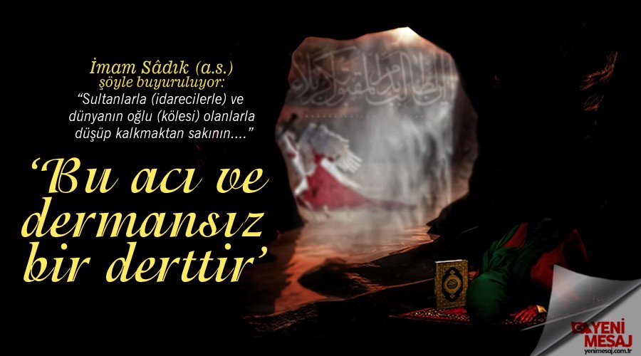 ‘Bu acı ve dermansız bir derttir’