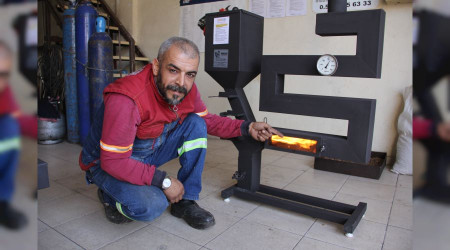 Bu soba ile 500 liraya kışı çıkartıyor