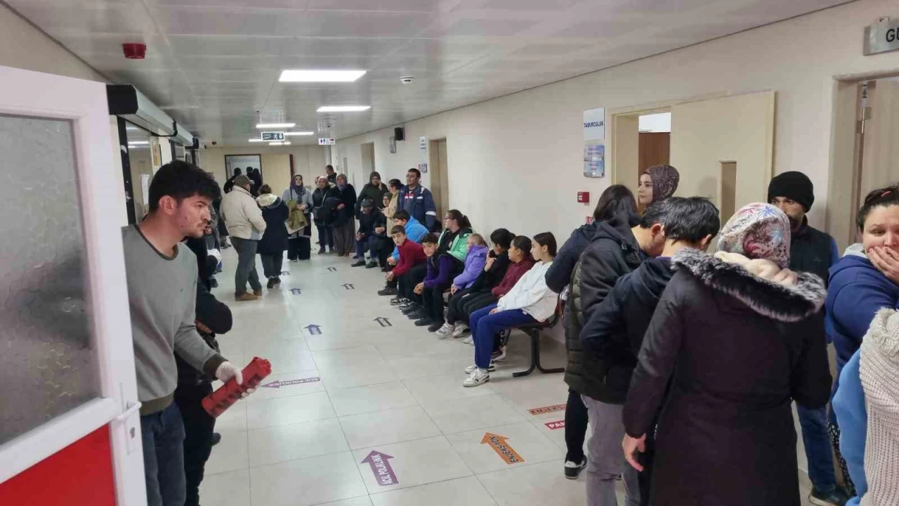 Burdur'da hastanelik olan 43 öğrenci taburcu edildi