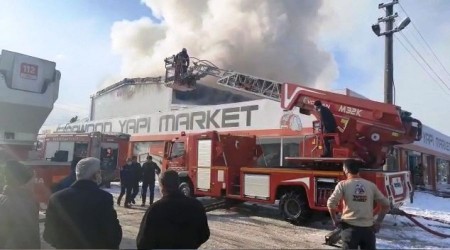 Bursa'da sanayi sitesinde korkutan yangın