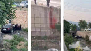 Bursa'da su kanal kenarnda oturan ocuun feci sonu