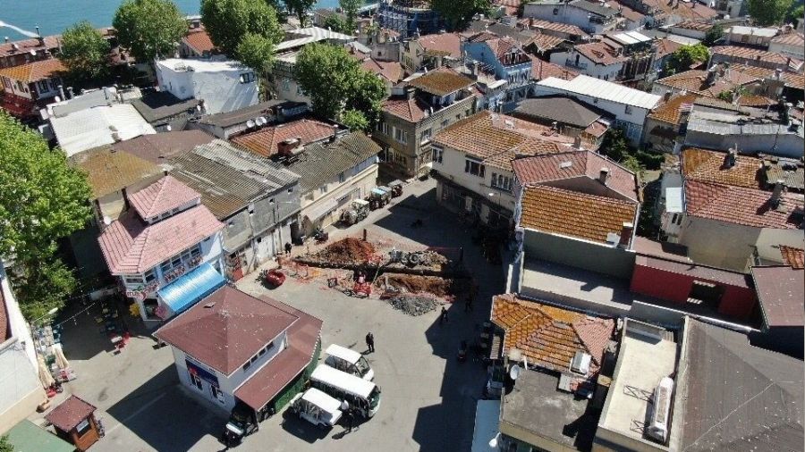 Büyükada'da İSKİ kazısında tarihi keşif