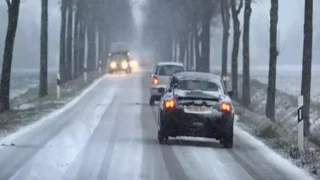Buzlu yollar, aracn kontroln zorlatrr