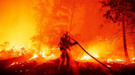 California'da orman yangn... Bir blge tahliye edildi
