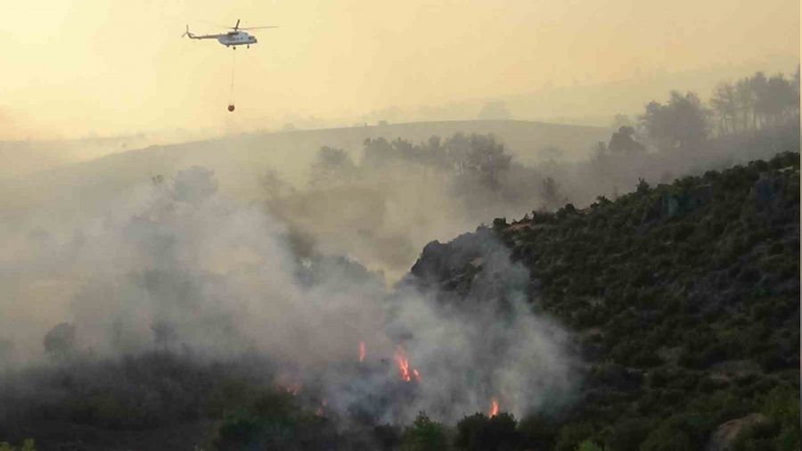 Çanakkale'deki orman yangınında 28 saat geride kaldı