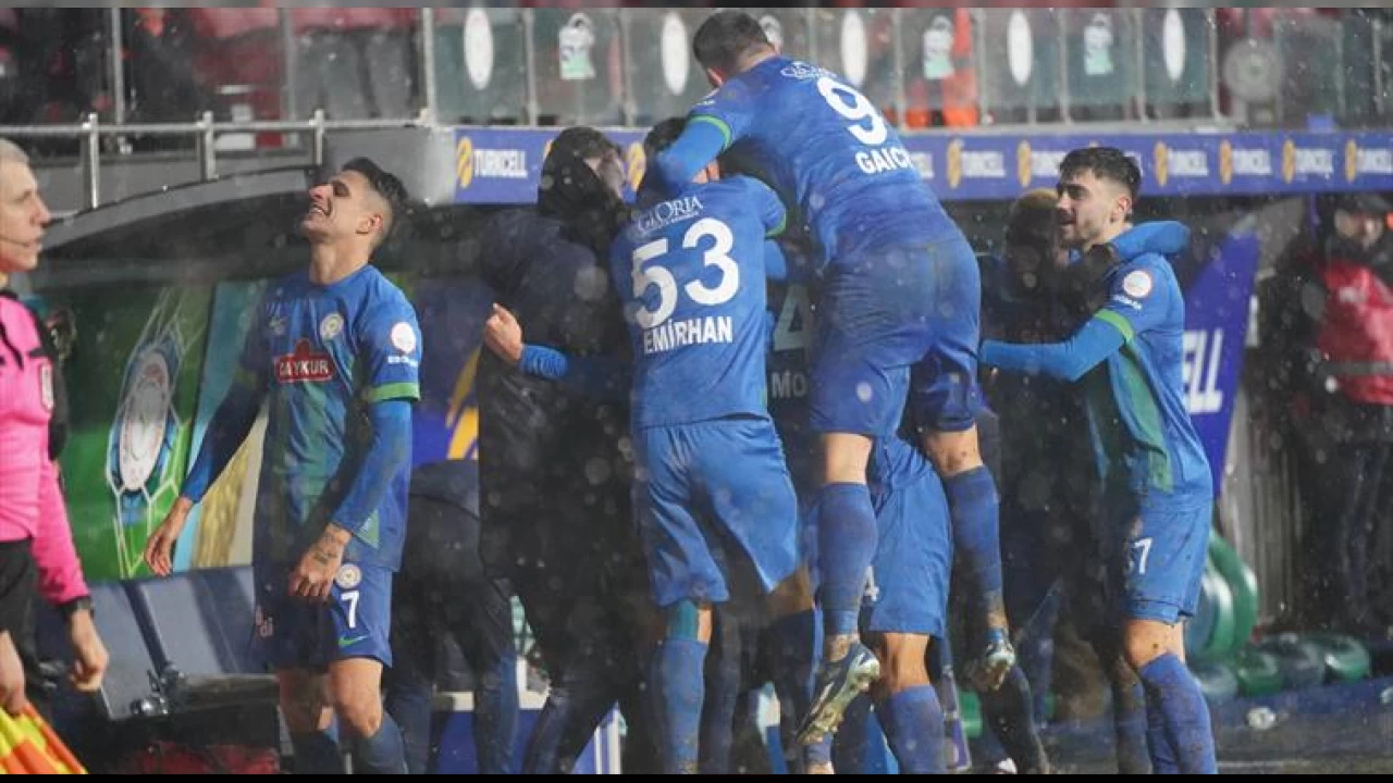 �aykur Rizespor yara sard� 