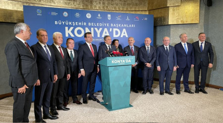CHP'li başkanlar Konya'dan mesaj verdi