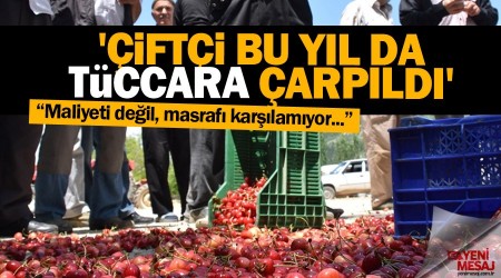 'Çiftçi bu yıl tüccara çarpıldı'