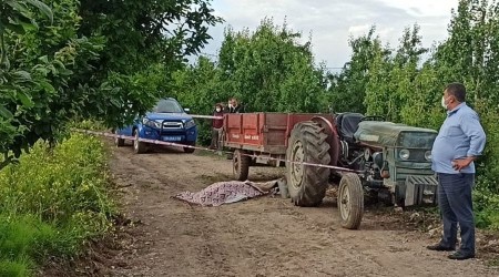 ifti tarla yolunda l halde bulundu