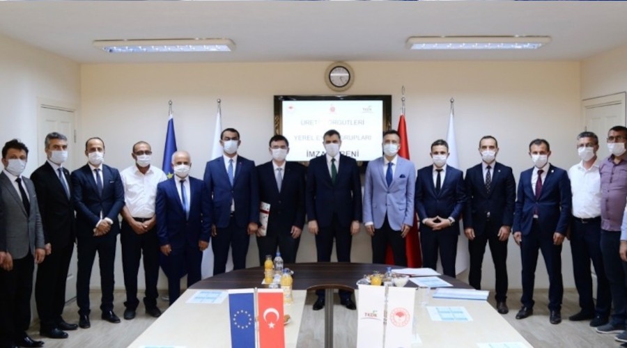 Çorum TKDK'da yeni yatırımlar için imzalar atıldı