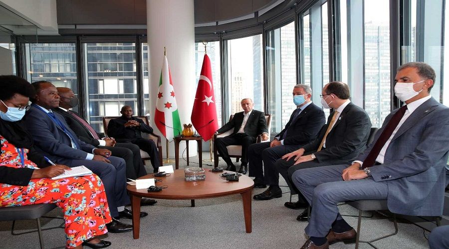 Cumhurbakan Erdoan, Burundi Cumhurbakan ile grt
