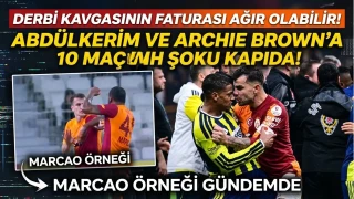 DERB� KAVGASININ FATURASI A�IR OLAB�L�R!