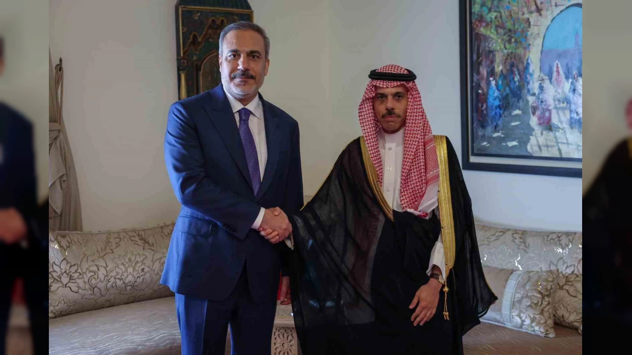 Dışişleri Bakanı Fidan, Suudi mevkidaşı Faysal bin Ferhan ile görüştü