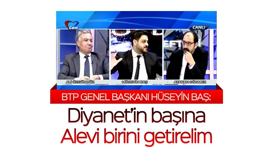 Diyanet�in ba��na Alevi birini getirelim