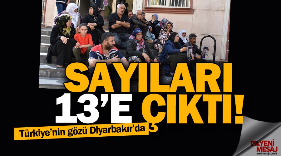 Diyarbakýr annelerinin oturma eylemine katýlým sürüyor