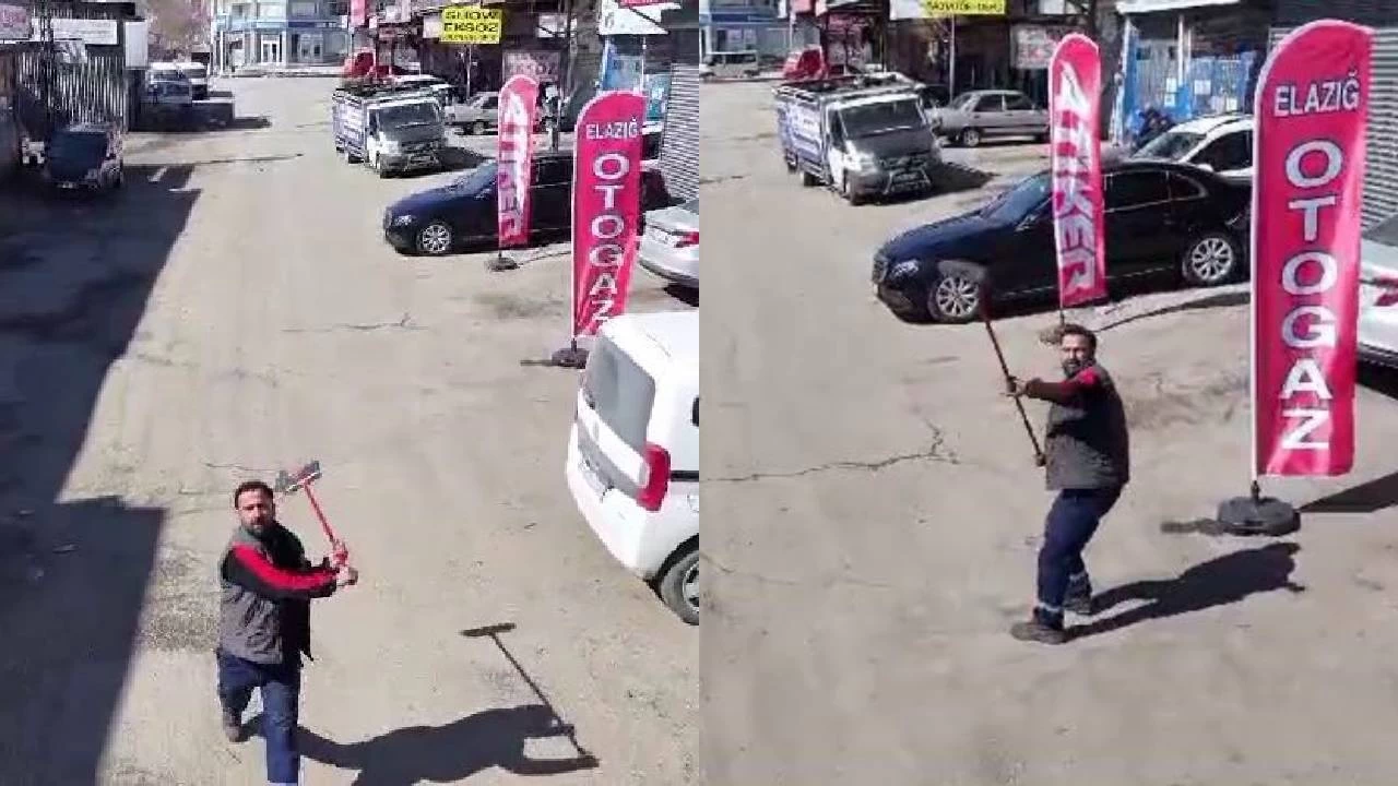 'Dron gören masum işçi' neye uğradığını şaşırdı