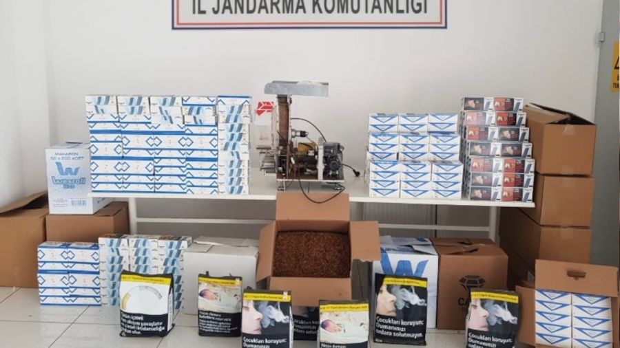 Dubleks dairede gizli geçit: Jandarma bile şoke oldu