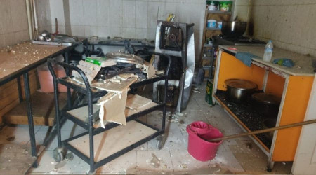 Düdüklü tencere bomba gibi patladı