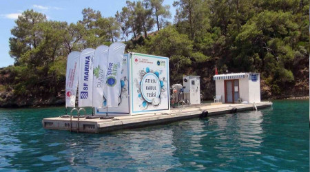 Dünyanın ilk yüzer atık su arıtma tesisi