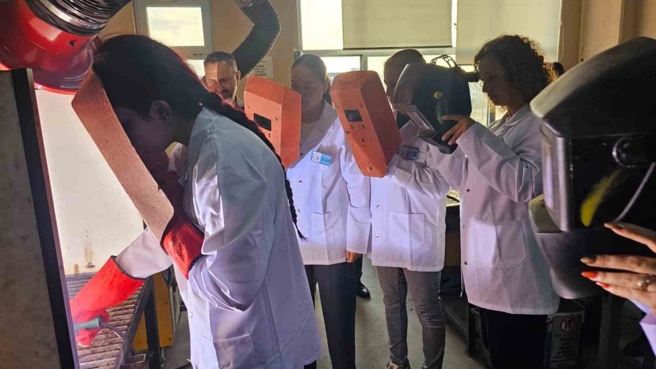 E�itim alan kad�nlar kaynak ustas� olarak istihdam edilecek