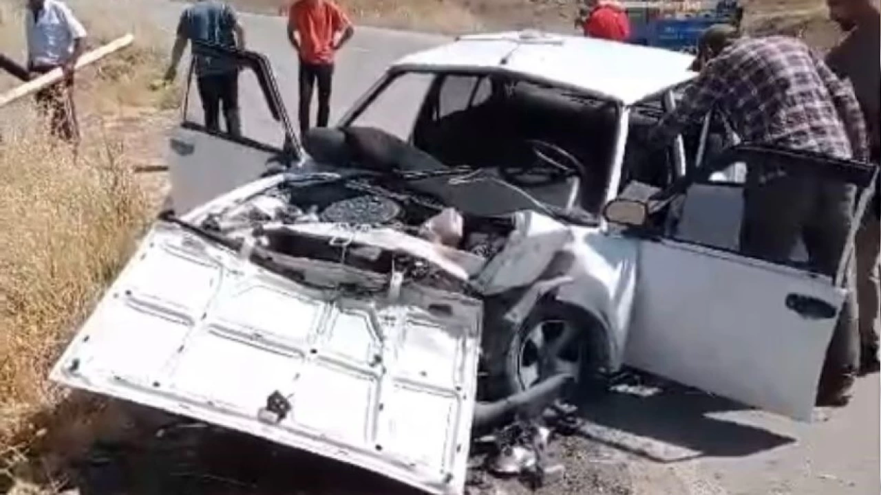 Elaz��'da trafik kazas�: 3 yaral�