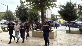 Erbaa'da dnlerde havaya ate eden 9 kii yakaland
