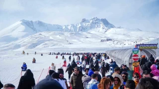 Erciyes'e hafta sonu ziyareti akn