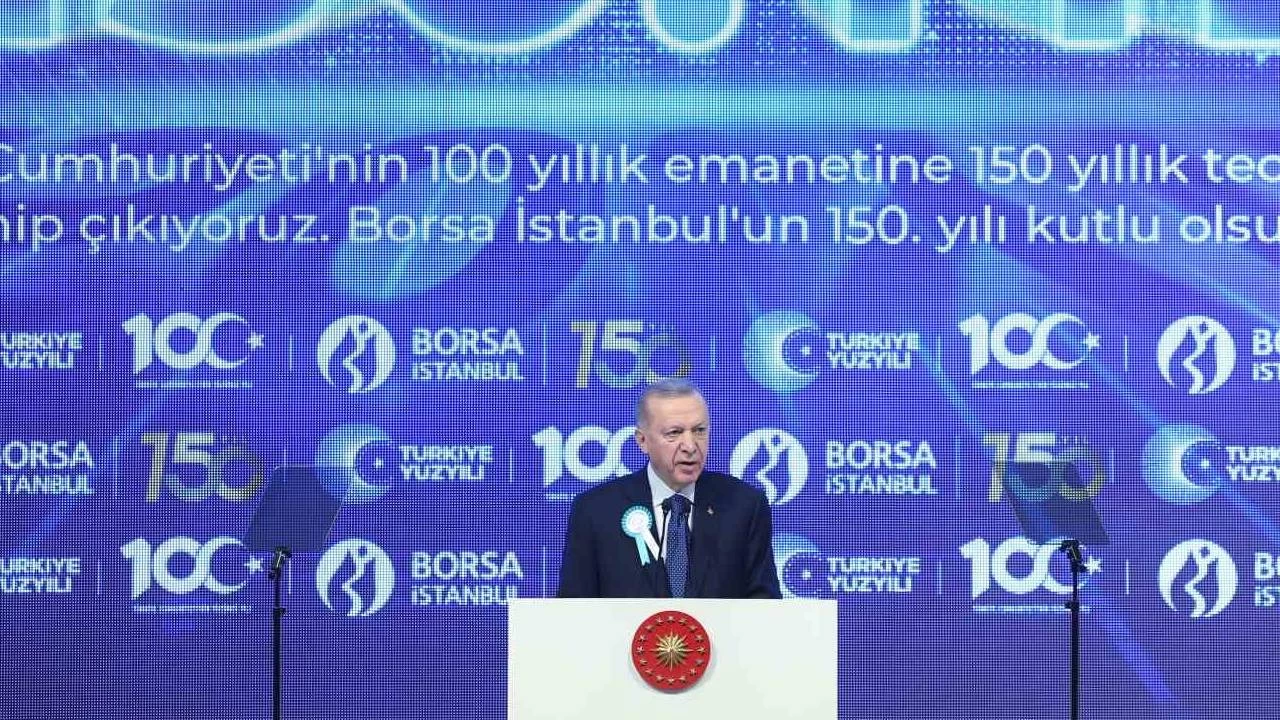 Erdoğan: Borsa İstanbul’u daha dinamik hale getirdik