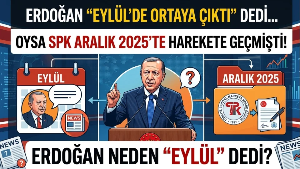 Erdo�an �Eyl�l�de ortaya ��kt�� dedi� 