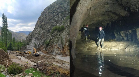 Erzurum'daki selde kaybolan işçi 8 gündür bulunamadı