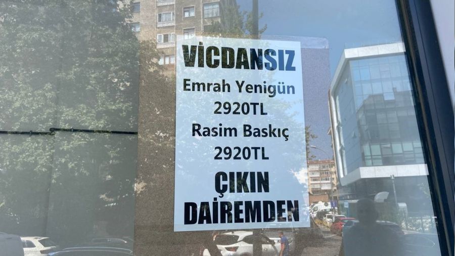 Ev sahibi, kirac� anla�mazl���nda geldi�imiz nokta