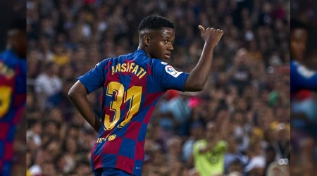 Fati Barcelona'da tarih yazdı