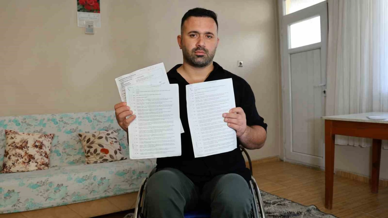 Felç kalan işçi kazandığı 15 milyonluk tazminatı 6 yıldır alamadı