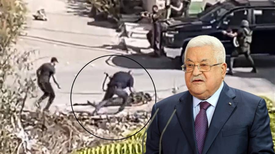 Filistinli gruptan Mahmud Abbas'ın konvoyuna silahlı saldırı