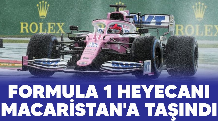 Formula 1 heyecan� Macaristan'a ta��nd�