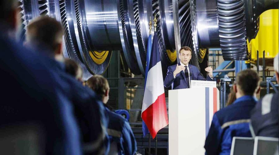 Fransa 6 yeni nkleer reaktr ina edecek