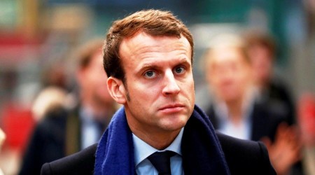 Fransa Cumhurbakan Macron, Badat'ta