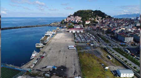 Giresun limanı faaliyette