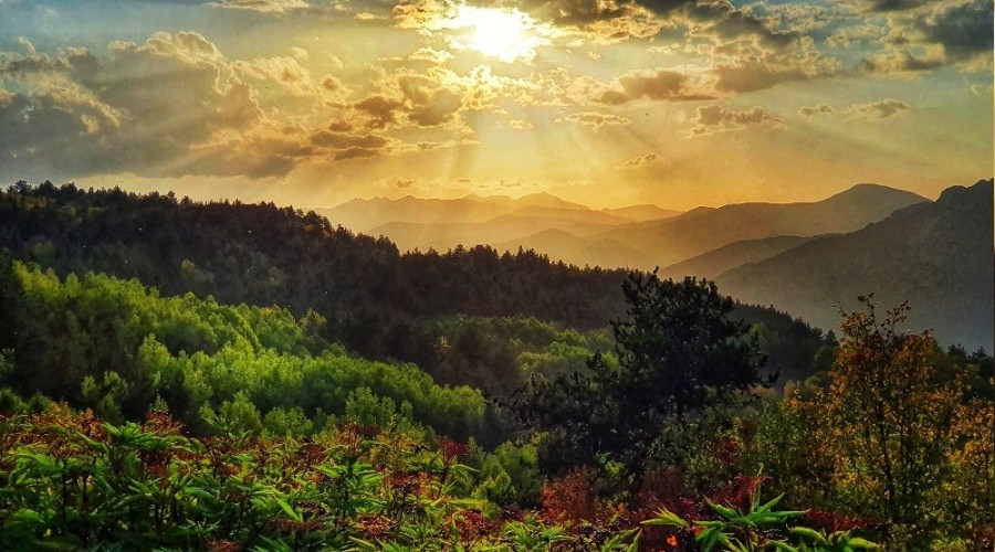 Gümüşhane dağları rengarenk