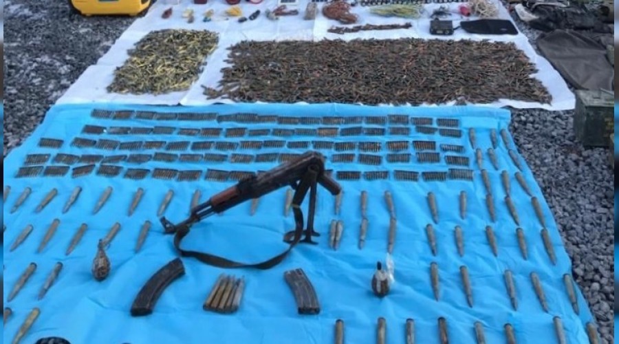 Hakkari'de cephanelik ele ge�irildi