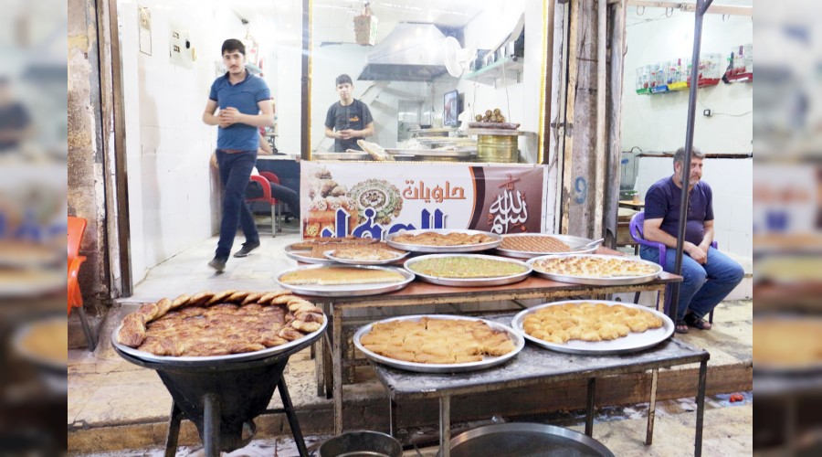 Halep'in tatl�c�lar� i� ba��nda