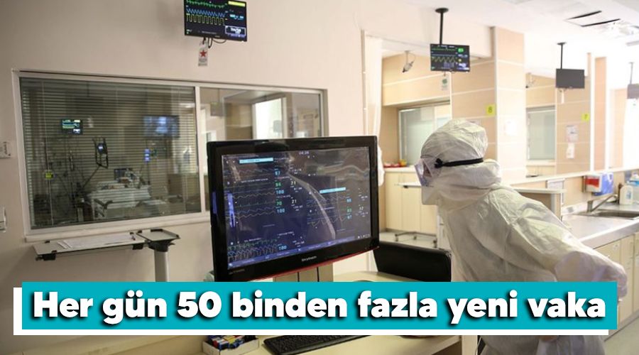 Her g�n 50 binden fazla yeni vaka