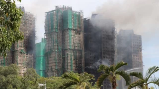 Hong Kong'daki dev yangının sebebi araştırılıyor