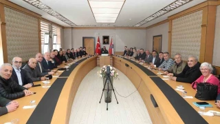 �lkad�m muhtarlar�yla g�venlik toplant�s�