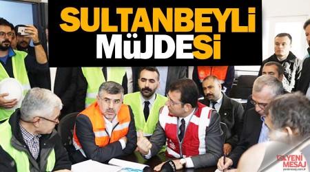 İmamoğlu’ndan Sultanbeyli müjdesi