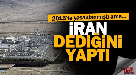 İran dediğini yaptı