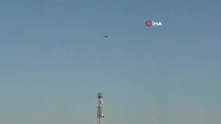 İran'ın, ABD savaş uçağını düşürdüğü görüntüler