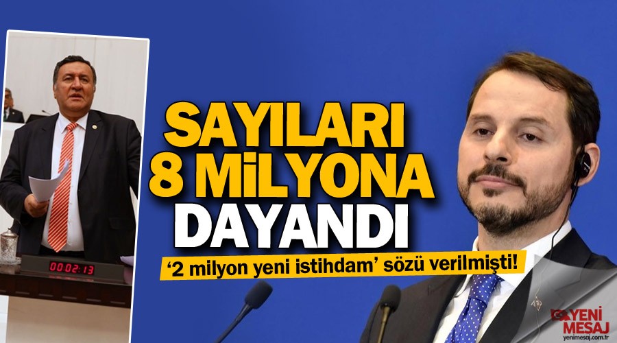 '��sizlik say�s� 8 milyona dayand�'