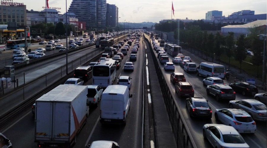 İstanbul’da akşam trafiği
