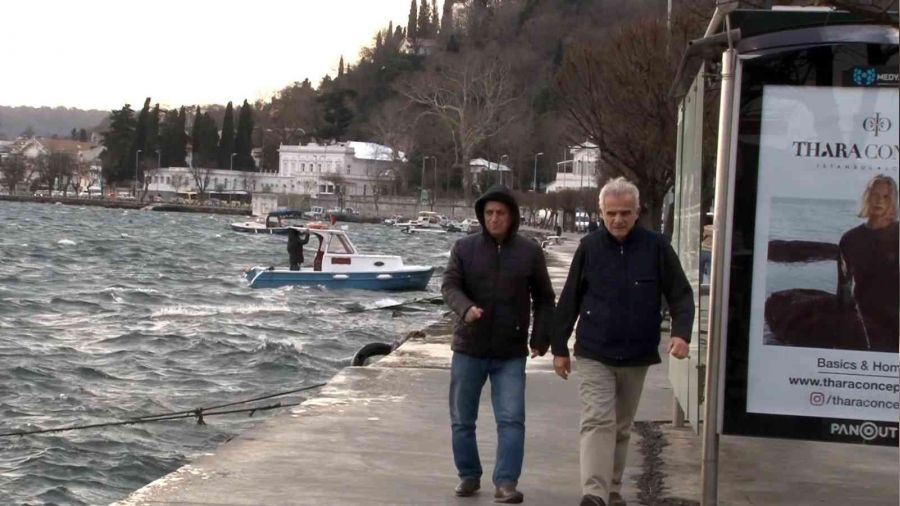 İstanbul'da lodos etkili oldu